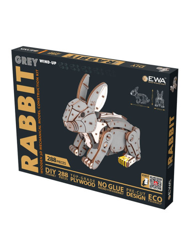 Maqueta de madera Conejo EWA