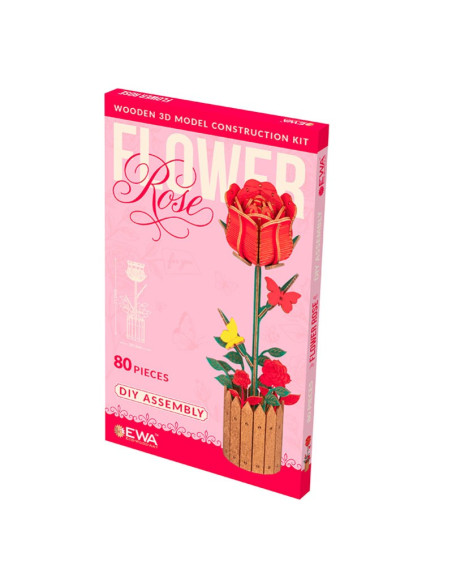 Maqueta de madera Rosa EWA