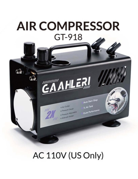 Compresor Gaahleri GT-918 para aerografo