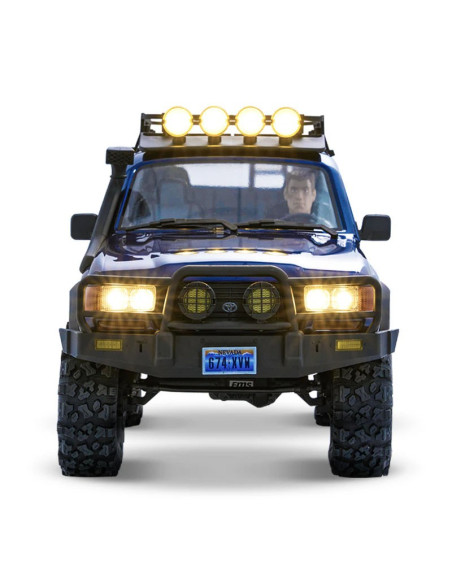 COCHE CRAWLER 1/10 TOYOTA LAND CRUISER LC80 PRO V2 AZUL FMS