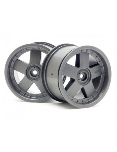 GT5 WHEEL GRAY (83x56mm/2pcs)