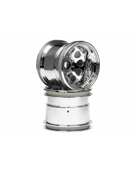 CLASSIC KING WHEEL CHROME (56x51mm/2pcs)