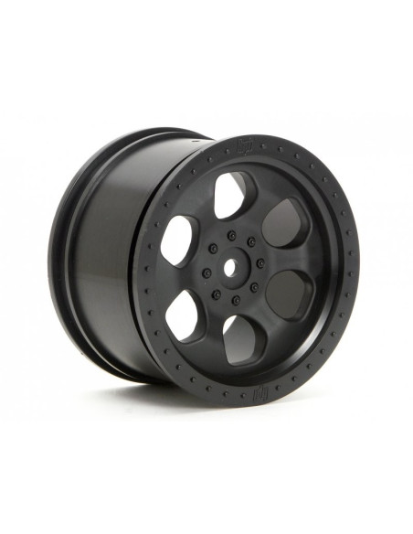 6 SPOKE WHEEL BLACK (83x56mm/2pcs)