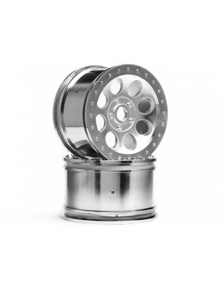 MAG8 WHEEL MATTE CHROME (83X56mm/2pcs)