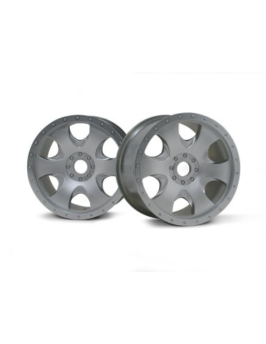 WARLOCK WHEEL MATT CHROME(83X56MM/2PCS)