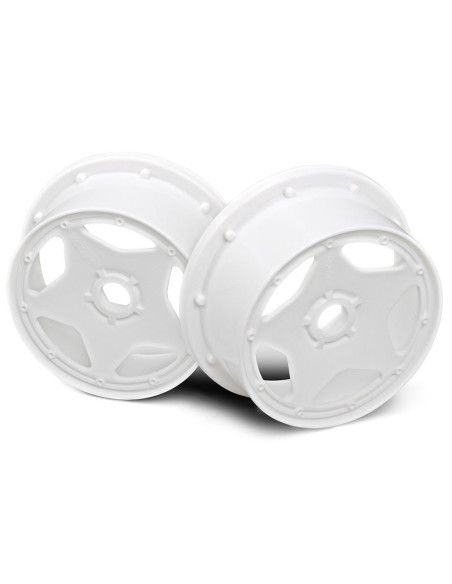 SUPER STAR WHEEL WHITE (120x60mm/2pcs/)