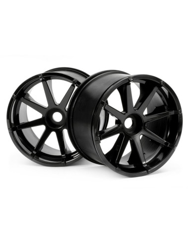 BLAST WHEEL BLACK (115X70MM 7 INCH/2PCS