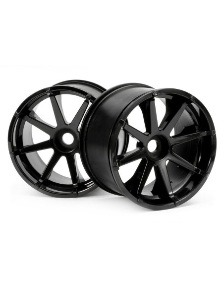 BLAST WHEEL BLACK (115X70MM 7 INCH/2PCS