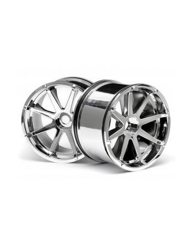 BLAST WHEEL CHROME(115X70MM 7INCH/2PCS