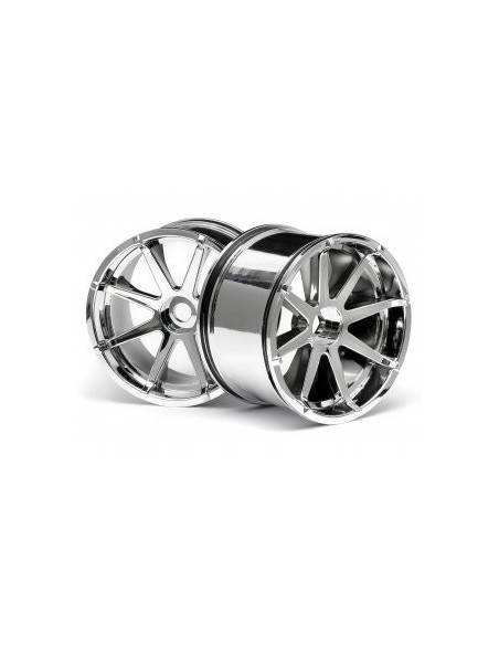 BLAST WHEEL CHROME(115X70MM 7INCH/2PCS