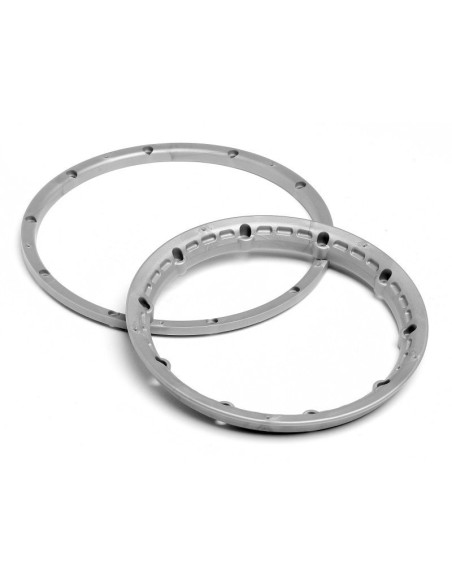 HEAVY DUTY WHEEL BEAD LOCK RINGS (SILVER/2pcs
