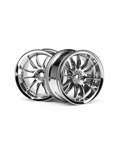 WORK XSA 02C WHEEL 26mm CHROME (3mm OFFSET)