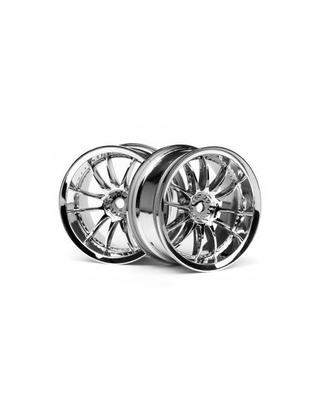 WORK XSA 02C WHEEL 26mm CHROME (3mm OFFSET)