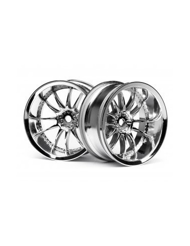 WORK XSA 02C WHEEL 26mm CHROME (9mm OFFSET)