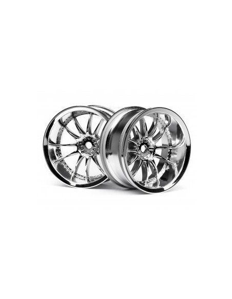 WORK XSA 02C WHEEL 26mm CHROME (9mm OFFSET)