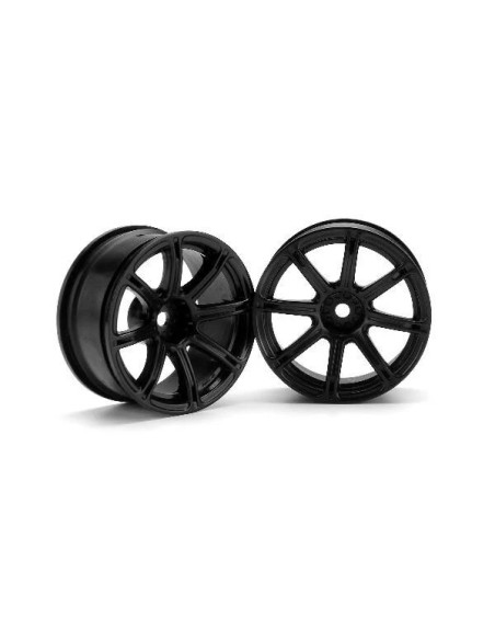 WORK EMOTION XC8 WHEEL 26mm BLACK (6mm OFFSET)