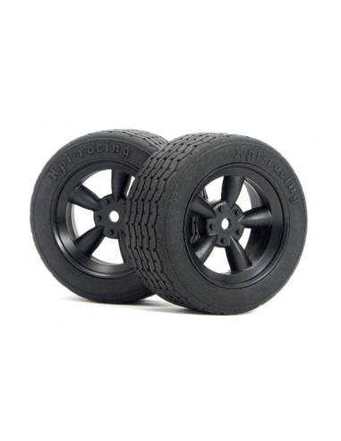 VINTAGE 5 SPOKE WHEEL 26mm BLACK (0mm OFFSET)