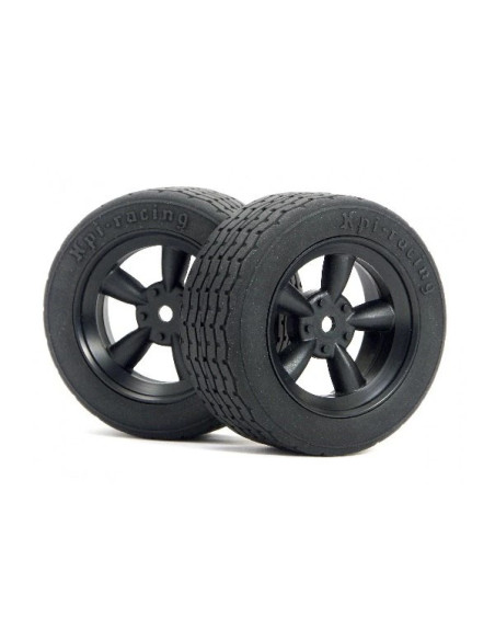 VINTAGE 5 SPOKE WHEEL 26mm BLACK (0mm OFFSET)