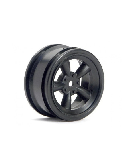 VINTAGE 5 SPOKE WHEEL 26mm BLACK (0mm OFFSET)