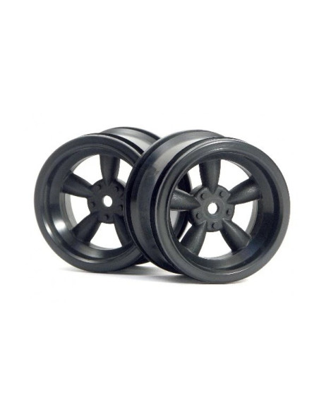 VINTAGE 5 SPOKE WHEEL 31mm BLACK (6mm OFFSET)