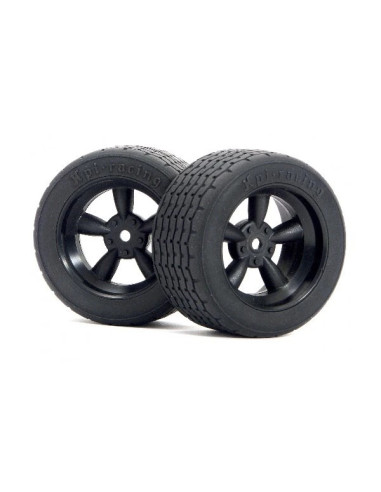 VINTAGE 5 SPOKE WHEEL 31mm BLACK (6mm OFFSET)