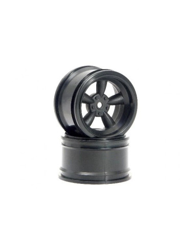 VINTAGE 5 SPOKE WHEEL 31mm BLACK (6mm OFFSET)