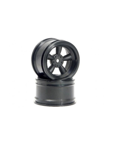 VINTAGE 5 SPOKE WHEEL 31mm BLACK (6mm OFFSET)