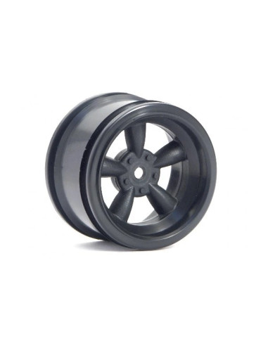 VINTAGE 5 SPOKE WHEEL 31mm BLACK (6mm OFFSET)