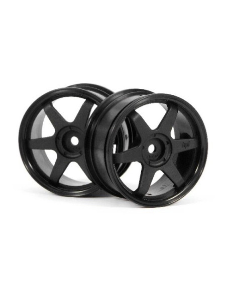 TE37 WHEEL 26mm BLACK (0mm OFFSET)
