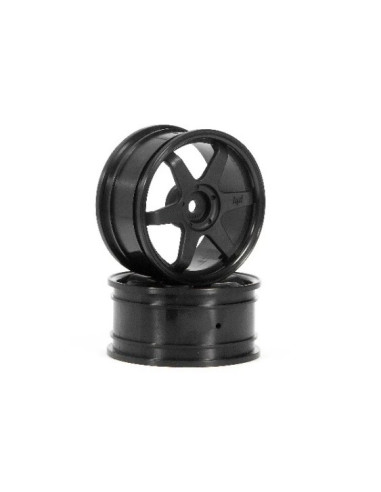 TE37 WHEEL 26mm BLACK (0mm OFFSET)