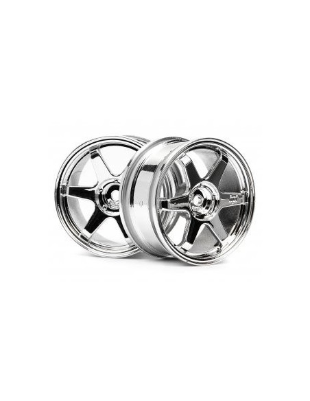 TE37 WHEEL 26MM CHROME (0MM OFFSET)