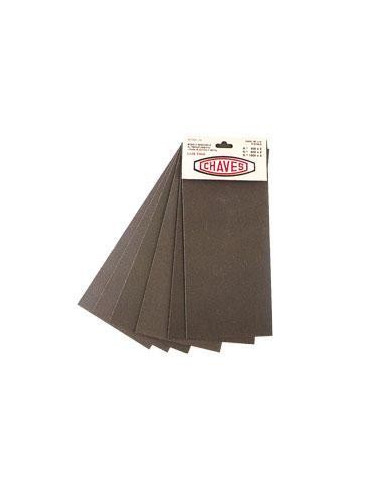 Papel de Lija flexible para plástico y metal (6u.)