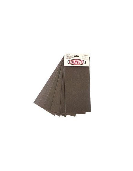 Papel de Lija flexible para plástico y metal (6u.)