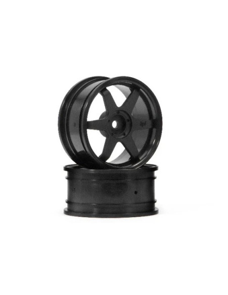 TE37 WHEEL 26mm BLACK (3mm OFFSET)