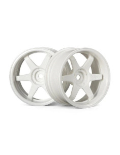 TE37 WHEEL 26mm WHITE (6mm...