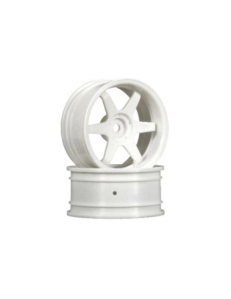 TE37 WHEEL 26mm WHITE (6mm OFFSET)