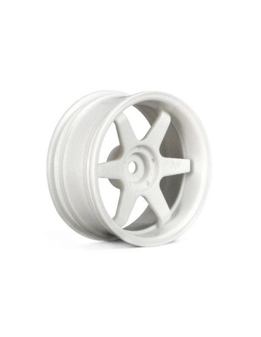 TE37 WHEEL 26mm WHITE (6mm OFFSET)