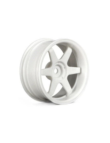 TE37 WHEEL 26mm WHITE (6mm OFFSET)