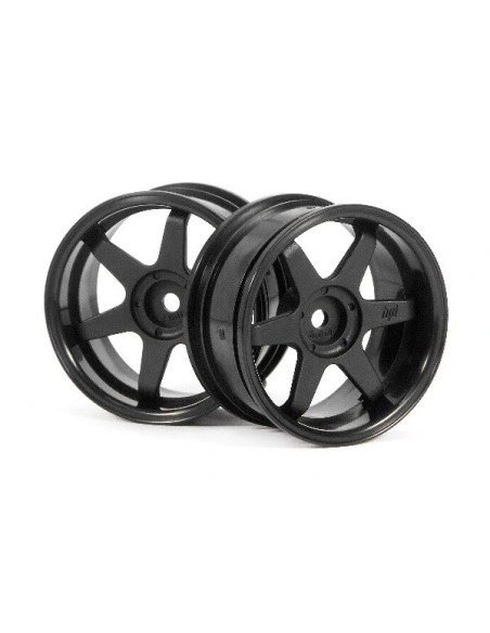 TE37 WHEEL 26mm BLACK (6mm OFFSET)