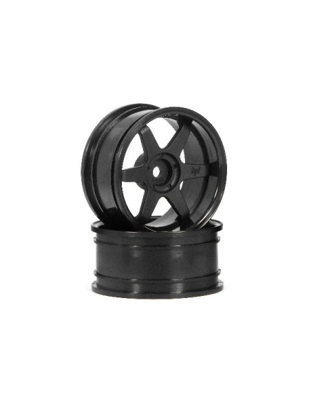 TE37 WHEEL 26mm BLACK (6mm OFFSET)