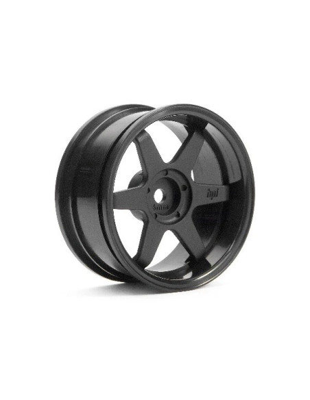 TE37 WHEEL 26mm BLACK (6mm OFFSET)