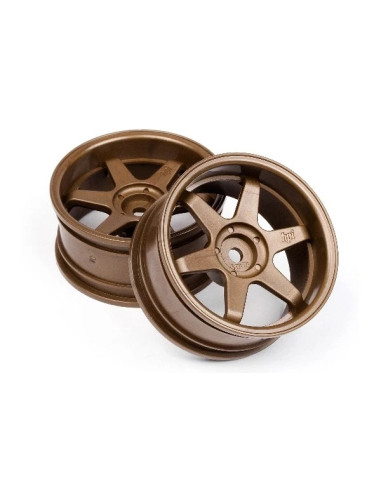 TE37 WHEEL 26mm BRONZE (6mm OFFSET)