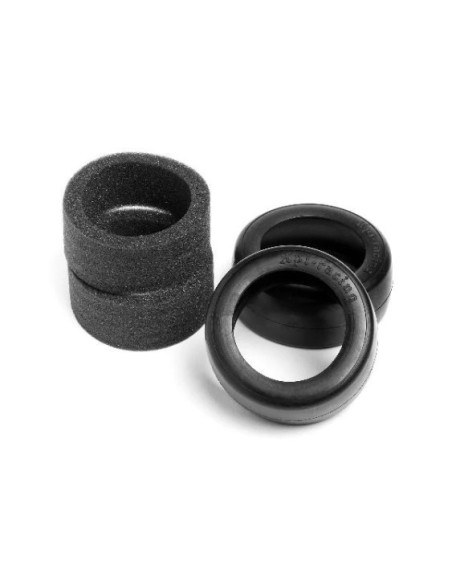 VINTAGE SLICK RACING TIRE 26mm D COMPOUND (2pcs)