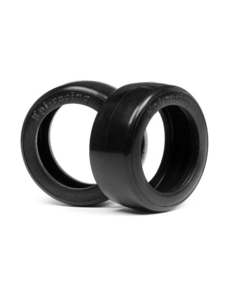 VINTAGE SLICK RACING TIRE 26mm D COMPOUND (2pcs)