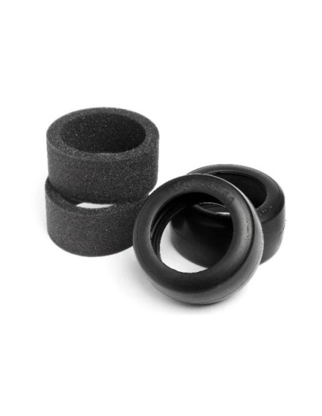 VINTAGE SLICK RACING TIRE 31mm D COMPOUND (2pcs)