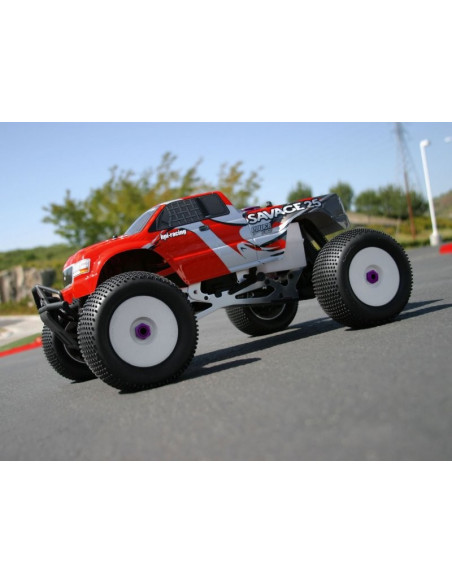 MOUNTED NUBZ TIRE 143x68mm S COMPOUND on DISH WHEEL BLACK