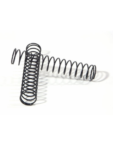 SPRING 14X80X1.1 16 COILS (BLACK/2PCS)
