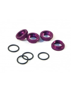 Shock Spring Adjust Nut Purple