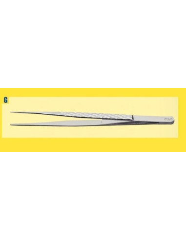 Pinza grande con punta recta 158mm