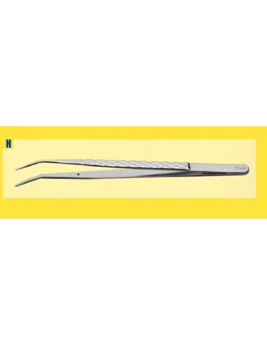 Pinza grande con punta curvada 151mm